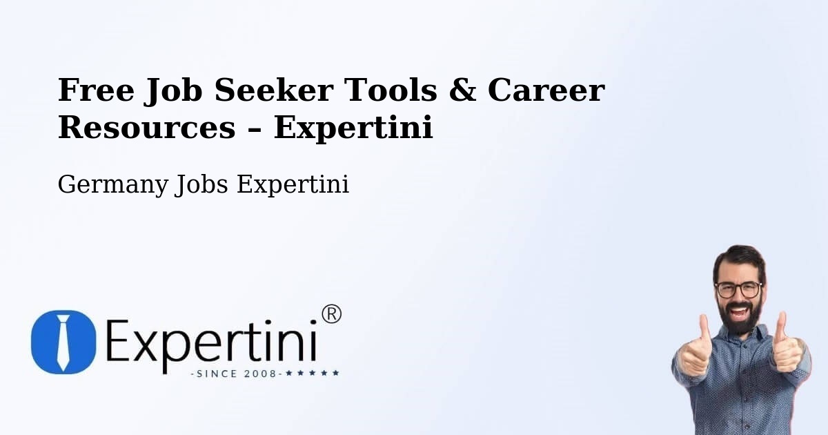 Free Job Seeker Tools & Career Resources – Kleve - Kleve, Germany Jobs Expertini