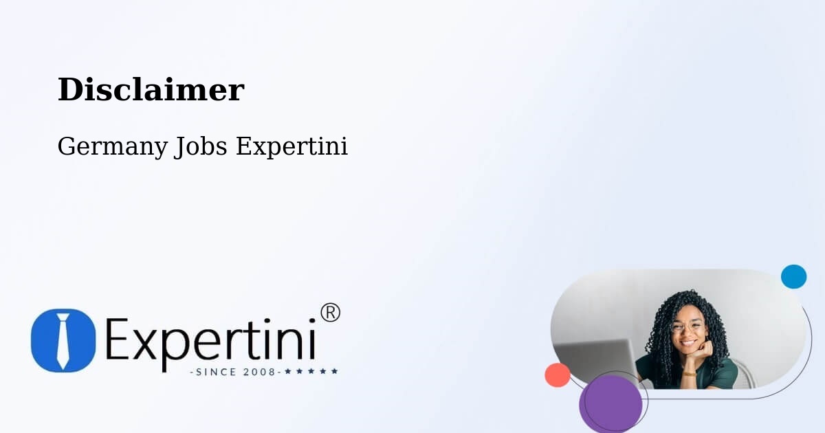 Disclaimer – Kleve - Germany Jobs Expertini