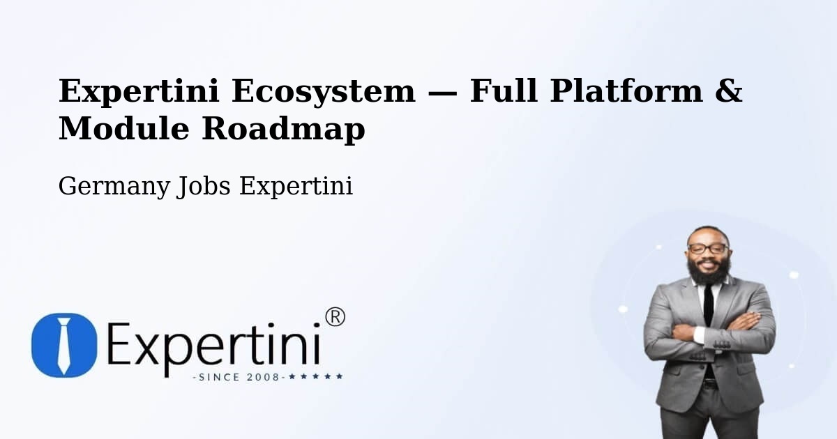 Expertini Ecosystem — Full Platform & Module Roadmap – Kleve