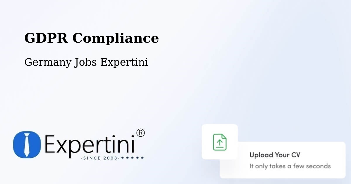 EU GDPR Compliance Statement – Kleve - Germany Jobs Expertini